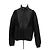 Louis Vuitton Giacca in pelle nera con monogramma Nero