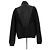 Louis Vuitton Giacca in pelle nera con monogramma Nero - vista 2