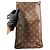 Borsa tote Onthego GM Louis Vuitton Marrone - vista 14