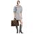 Borsa tote Onthego GM Louis Vuitton Marrone - vista 2