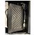 Borsa Chanel Boy in pelle chevron nera Nero - vista 3