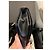 Borsa Chanel Boy in pelle chevron nera Nero - vista 4