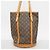 Louis Vuitton Monogram Bucket GM Tote Bag Braun - Ansicht 17