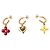 Louis Vuitton Sweet Monogram Ohrringe Set Rot Golden Gelb
