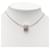 Hermès Collier Cage d'H H-Cube en métal argenté Hermes  - vue 5