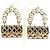 Orecchini in oro matelassé Chanel D'oro