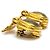 Orecchini a clip in metallo dorato Chanel D'oro - vista 4
