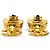 Orecchini a clip in metallo dorato Chanel D'oro - vista 6