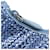 Borsa Prada blu in seta e viscosa 1BC515 - vista 10