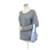 Borsa Prada blu in seta e viscosa 1BC515 - vista 16