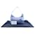 Borsa Prada blu in seta e viscosa 1BC515 - vista 17