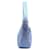 Borsa Prada blu in seta e viscosa 1BC515 - vista 2