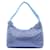 Borsa Prada blu in seta e viscosa 1BC515 - vista 3