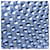 Borsa Prada blu in seta e viscosa 1BC515 - vista 8