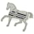 Ring Anello per sciarpa Cheval Couverture Hermès Argento Metallo