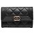Tarjetero Boy Matelassé Coco Mark de Chanel Negro