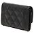 Tarjetero Boy Matelassé Coco Mark de Chanel Negro - vista 2