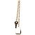 Collar Péndulo Kelly Clochette PM de Hermès Dorado - vista 4