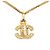 Timeless Collana in strass Chanel Coco Mark D'oro - vista 3