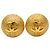 Orecchini placcati in oro con il logo Coco di Chanel D'oro - vista 2