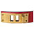 Bracelet charm en motif cœur As de Coeur d'Hermès Rouge  - vue 11
