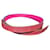 Cinturón estrecho reversible Hermès Rosa Burdeos  - vista 1