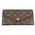 Portafoglio Lungo Bi-fold Sarah Monogramma Louis Vuitton Marrone Rosso