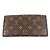 Portafoglio Lungo Bi-fold Sarah Monogramma Louis Vuitton Marrone Rosso - vista 2