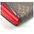 Portafoglio Lungo Bi-fold Sarah Monogramma Louis Vuitton Marrone Rosso - vista 7