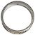 Gucci 18K Gold GG Logo Icon Band Ring Silvery - view 11