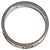 Gucci 18K Gold GG Logo Icon Band Ring Silvery - view 2