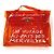 Borsa Tote Kelly in vinile di Hermès Bianco Arancione