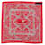 Sciarpa di seta rossa Louis Vuitton Rosso - vista 3