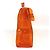 Hermès HERMES Vinyl Kelly Tote Handtasche Orange - Ansicht 13