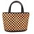 Borsa Tote Louis Vuitton Damier Sauvage Impala Marrone Beige