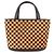 Borsa Tote Louis Vuitton Damier Sauvage Impala Marrone Beige - vista 2