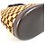 Borsa Tote Louis Vuitton Damier Sauvage Impala Marrone Beige - vista 7