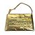 Borsa a mano Pochette Plat Miroir Monogram Louis Vuitton D'oro