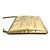 Borsa a mano Pochette Plat Miroir Monogram Louis Vuitton D'oro - vista 4
