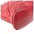 Sac cabas matelassé vintage Chanel Rouge - vue 17