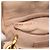 Dior Mini Lady Dior in agnello marrone morbido con borchie Cannage Carne - vista 6