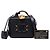 Chanel Blu Piccolo Astuccio Vanity Caviar CC Filigrana Blu navy - vista 8