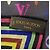 Fazzoletto in seta multicolore Monogram Takashi Murakami nero Louis Vuitton - vista 2