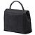 Borsa Chanel Kelly in denim nero con CC - vista 2
