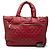 Chanel Rote große gesteppte Nylon umkehrbare Coco Cocoon Tasche - Ansicht 8