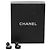 Orecchini in resina nera Chanel con dadi CC e pendenti a forma di cuore in cristallo Nero - vista 4