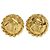 Orecchini a clip Mademoiselle in oro placcato Chanel D'oro