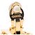 Clip-On Ohrringe mit Weizenmedaille vergoldet CC Gold Chanel - Ansicht 3
