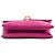 Chanel Rosa CC Choco Bar Camoscio Catena di Perle Flap - vista 3