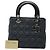Dior Blu Medio Denim Cannage Lady Dior - vista 8